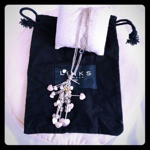 Rare Links of London Shooting Hearts Necklace